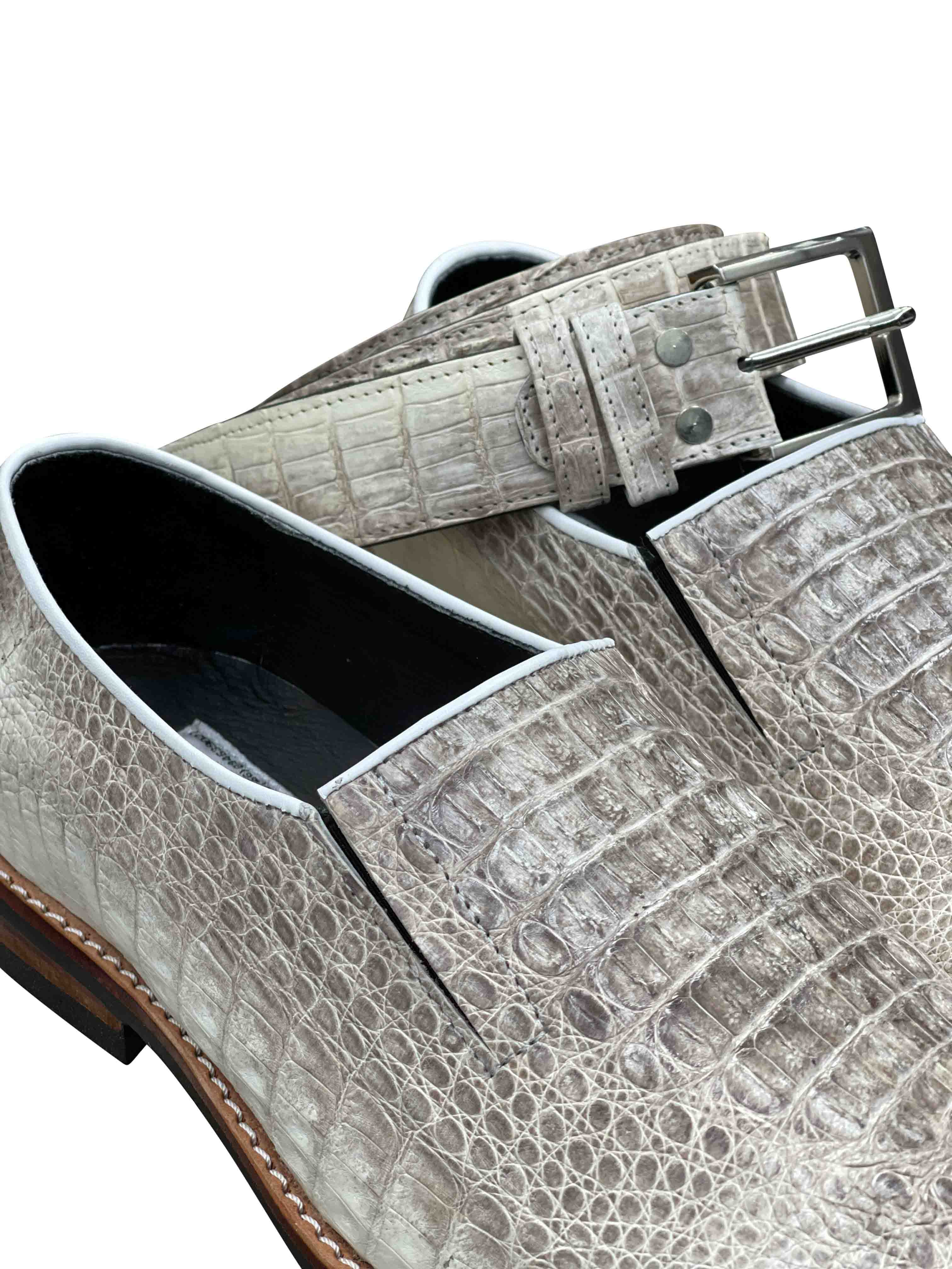 Alligator Skin Loafers